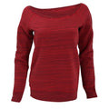 Front - Bella Ladies/Womens Triblend Slouchy Wideneck Sweatshirt