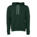 Front - Bella + Canvas Unisex Pullover Polycotton Fleece Hooded Sweatshirt / Hoodie