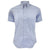 Front - Kustom Kit Mens Short Sleeve Tailored Fit Premium Oxford Shirt