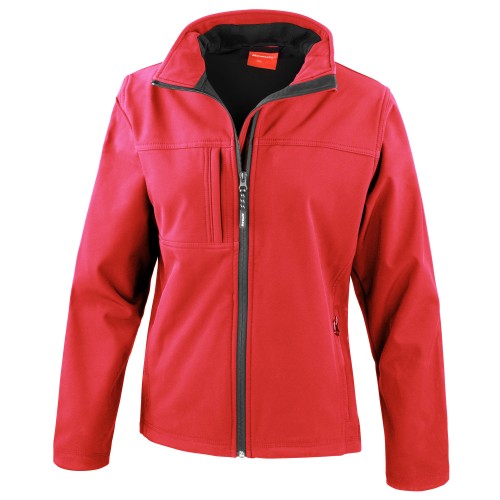 Front - Result Womens Softshell Premium 3 Layer Performance Jacket (Waterproof, Windproof & Breathable)