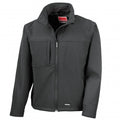 Front - Result Mens Softshell Premium 3 Layer Performance Jacket (Waterproof, Windproof & Breathable)