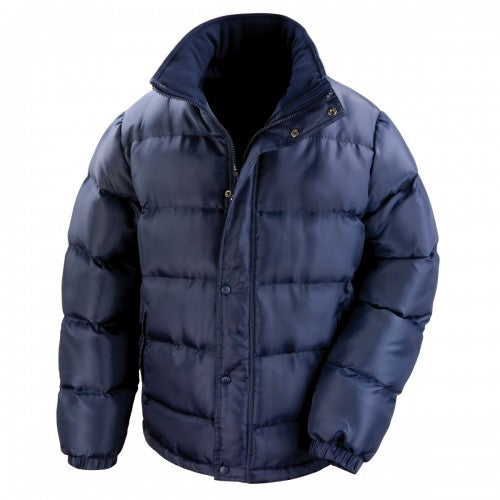Front - Result Mens Core Nova Lux Padded Lined Winter Jacket (Water Repellent & Windproof)
