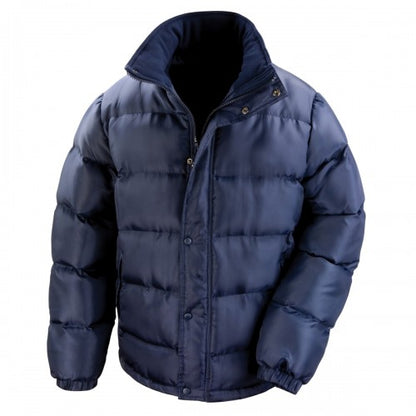 Front - Result Mens Core Nova Lux Padded Lined Winter Jacket (Water Repellent & Windproof)