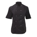 Front - Dennys Womens/Ladies Economy Short Sleeve Chefs Jacket / Chefswear