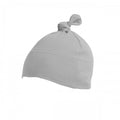 Front - Babybugz Baby 1 Knot Plain Hat