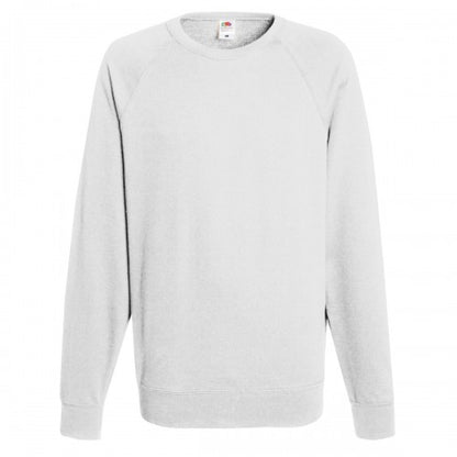 Front - Fruit Of The Loom Mens Lightweight Raglan Sweatshirt (240 GSM)