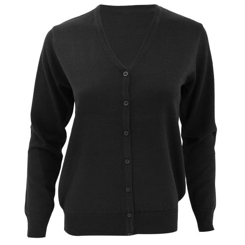 Front - Kustom Kit Womens V-Neck Cardigan / Ladies Knitwear