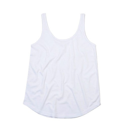 Front - Mantis Womens/Ladies Loose Fit Sleeveless Vest Top