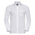 Front - Russell Mens Long Sleeve Pure Cotton Work Shirt