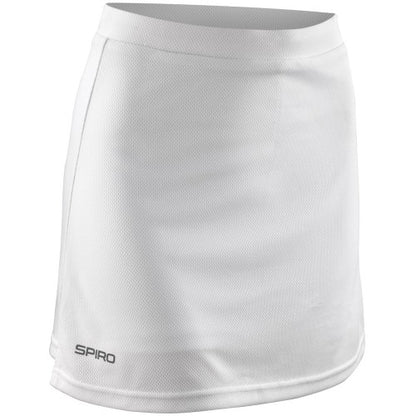 Front - Spiro Ladies/Womens Windproof Quick Dry Sports Skort