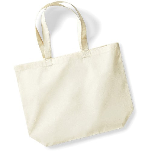 Front - Westford Mill Maxi Tote/Shopper Bag For Life