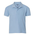 Front - Gildan DryBlend Youth Sport Double Pique Polo Shirt