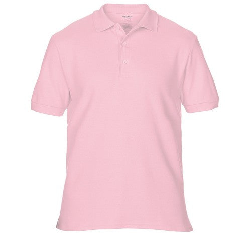 Front - Gildan Mens Premium Cotton Sport Double Pique Polo Shirt
