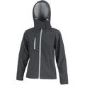 Front - Result Core Womens/Ladies Lite Hooded Softshell Jacket