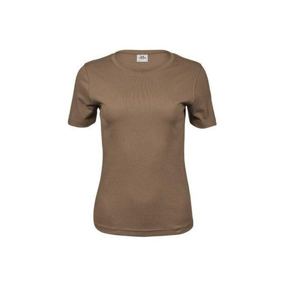 Wood - Back - Tee Jays Womens-Ladies Interlock Short Sleeve T-Shirt