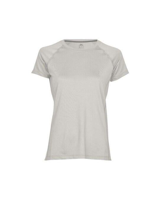 Cement - Back - Tee Jays Womens-Ladies Cool Dry Short Sleeve T-Shirt