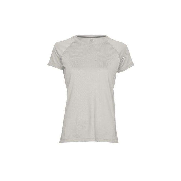 Cement - Close up - Tee Jays Womens-Ladies Cool Dry Short Sleeve T-Shirt