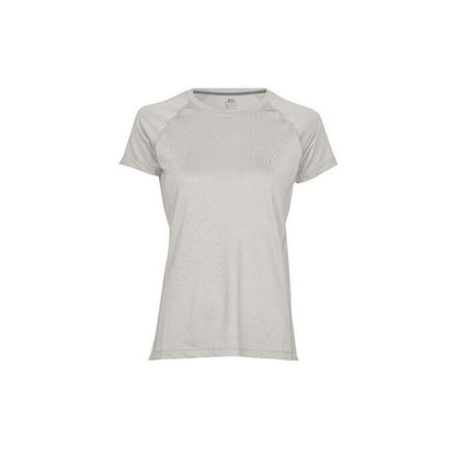 Cement - Close up - Tee Jays Womens-Ladies Cool Dry Short Sleeve T-Shirt