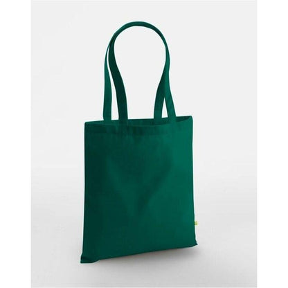 Bottle Green - Front - Westford Mill EarthAware Organic Bag For Life (10 Litres)
