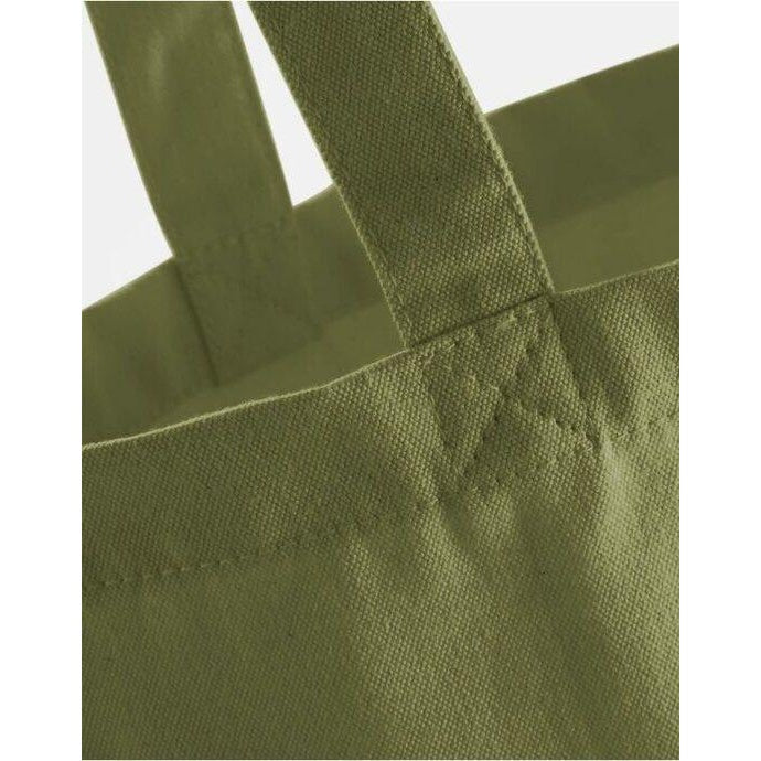 Bright Olive - Side - Westford Mill EarthAware Organic Bag For Life (10 Litres)