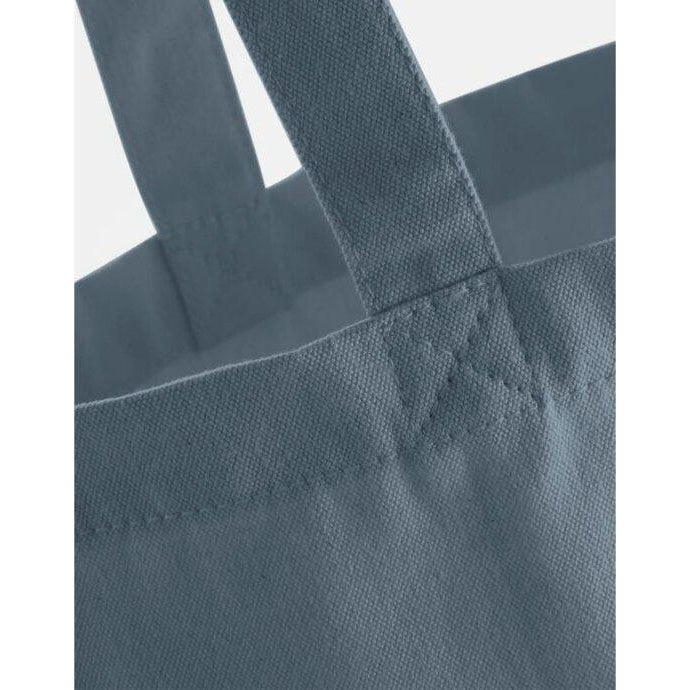 Dusty Blue - Side - Westford Mill EarthAware Organic Bag For Life (10 Litres)