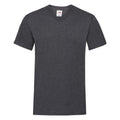 Front - Fruit Of The Loom Mens Valueweight V-Neck, Short Sleeve T-Shirt
