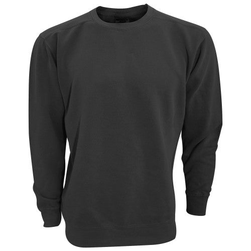 Front - Comfort Colours Adults Unisex Crew Neck Sweatshirt