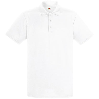 Front - Fruit Of The Loom Mens Short Sleeve Moisture Wicking Performance Polo Shirt