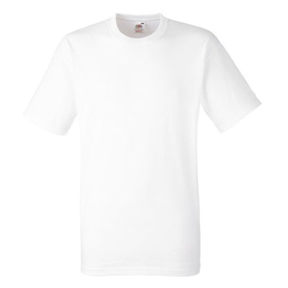 Front - Fruit Of The Loom Mens Heavy Weight Belcoro® Cotton Short Sleeve T-Shirt