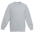 Front - Fruit Of The Loom Childrens/Kids Unisex Raglan Sleeve Sweatshirt