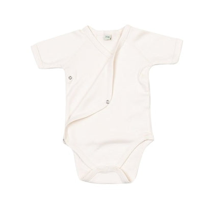 Front - Babybugz Baby Unisex Organic Cotton Kimono Bodysuit