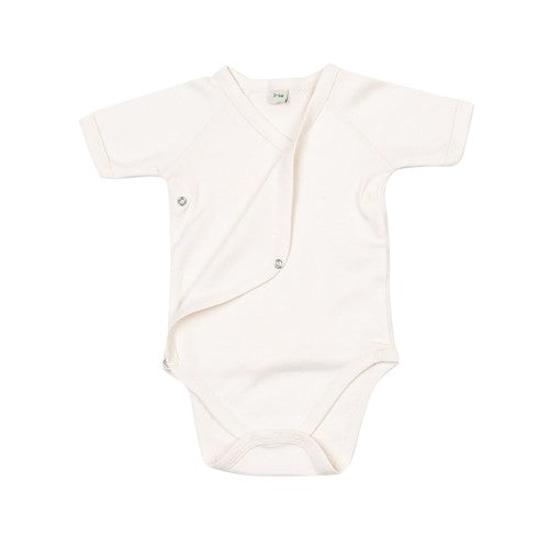 Front - Babybugz Baby Unisex Organic Cotton Kimono Bodysuit