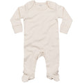 Front - Babybugz Baby Unisex Organic Cotton Envelope Neck Sleepsuit