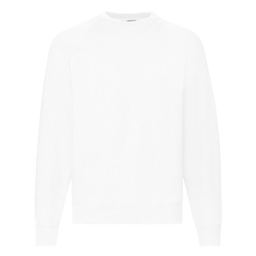 Front - Fruit Of The Loom Mens Raglan Sleeve Belcoro® Sweatshirt