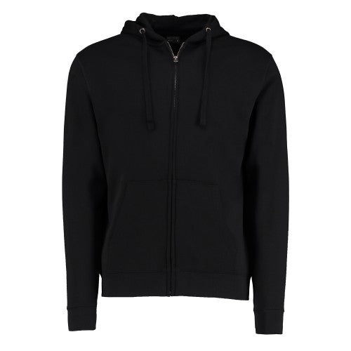 Front - Kustom Kit Mens Full Zip Hooded Sweatshirt