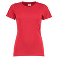 Red - Back - Kustom Kit Womens-Ladies Short Sleeve Superwash 60 T-Shirt