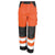 Front - Result Safeguard Adults Unisex Hi Viz Cargo Trousers