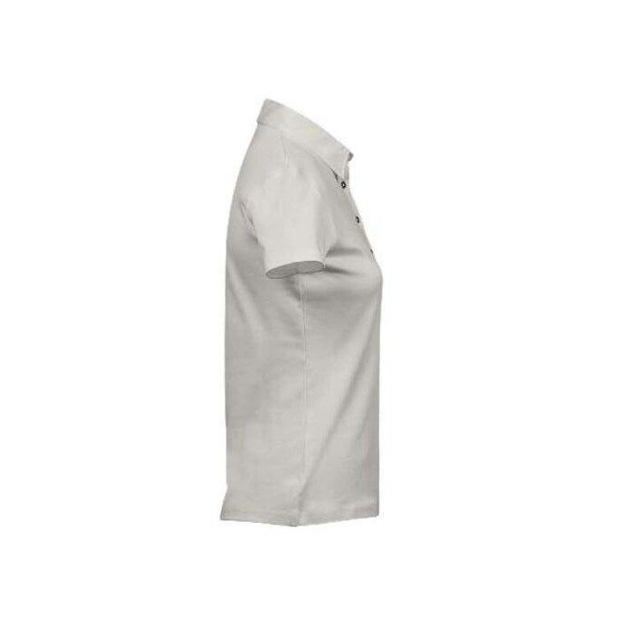 Cement - Lifestyle - Tee Jays Womens-Ladies Pima Short Sleeve Cotton Polo Shirt