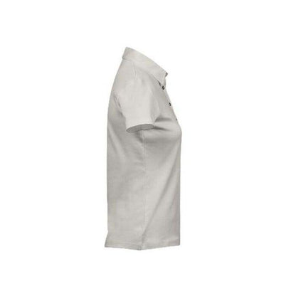 Cement - Lifestyle - Tee Jays Womens-Ladies Pima Short Sleeve Cotton Polo Shirt