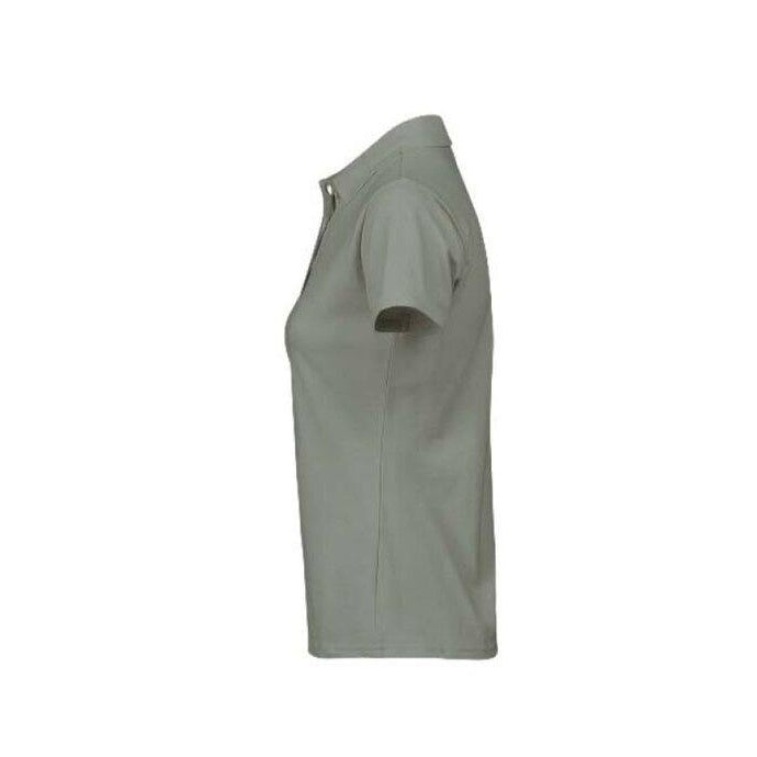 Sage - Side - Tee Jays Womens-Ladies Pima Short Sleeve Cotton Polo Shirt