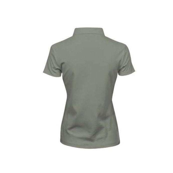 Sage - Pack Shot - Tee Jays Womens-Ladies Pima Short Sleeve Cotton Polo Shirt