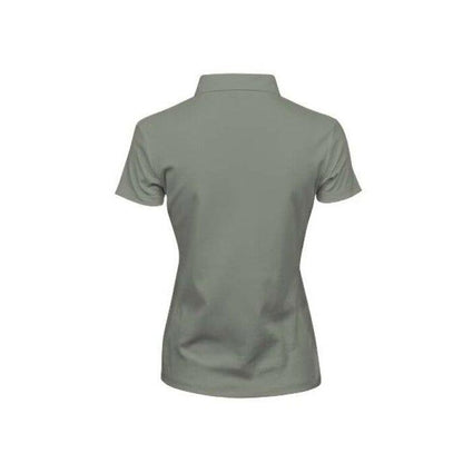 Sage - Pack Shot - Tee Jays Womens-Ladies Pima Short Sleeve Cotton Polo Shirt