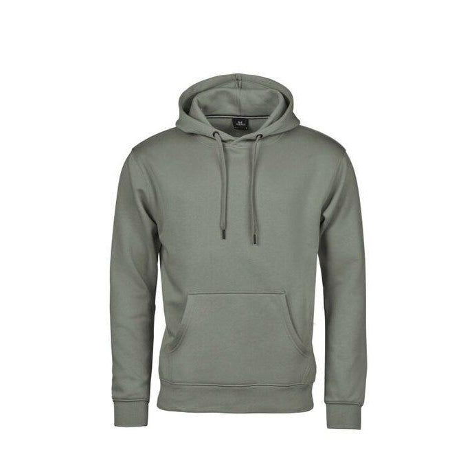 Sage - Back - Tee Jays Mens Hooded Cotton Blend Sweatshirt