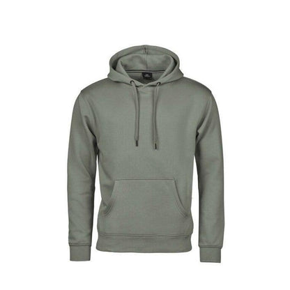 Sage - Back - Tee Jays Mens Hooded Cotton Blend Sweatshirt