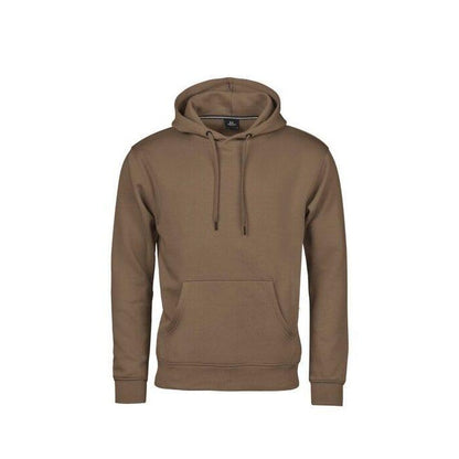 Wood - Back - Tee Jays Mens Hooded Cotton Blend Sweatshirt
