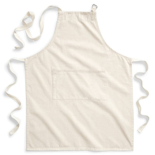 Front - Westford Mill Adults Unisex Cotton Craft Apron