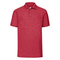 Front - Fruit Of The Loom Mens 65/35 Pique Short Sleeve Polo Shirt