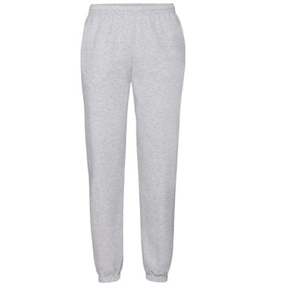 Front - Fruit Of The Loom Mens Elasticated Cuff Jog Pants / Jogging Bottoms