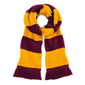 Front - Beechfield Adults Unisex Varsity Scarf