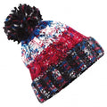 Front - Beechfield Womens/Ladies Corkscrew Pom Pom Beanie